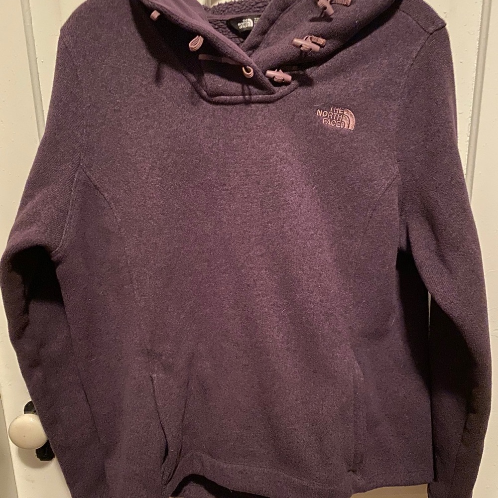 The North Face sweatshirt